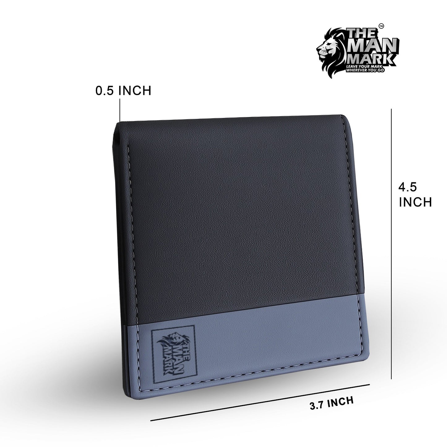 Dual Domain Premium Leather Wallet - 5 Card Slots, 2 Currency Pockets, RFID Protection - Perfect Gift for Birthday, Valentine's Day, Father's Day, Brother's Day, Anniversary, Rakhi, Diwali etc