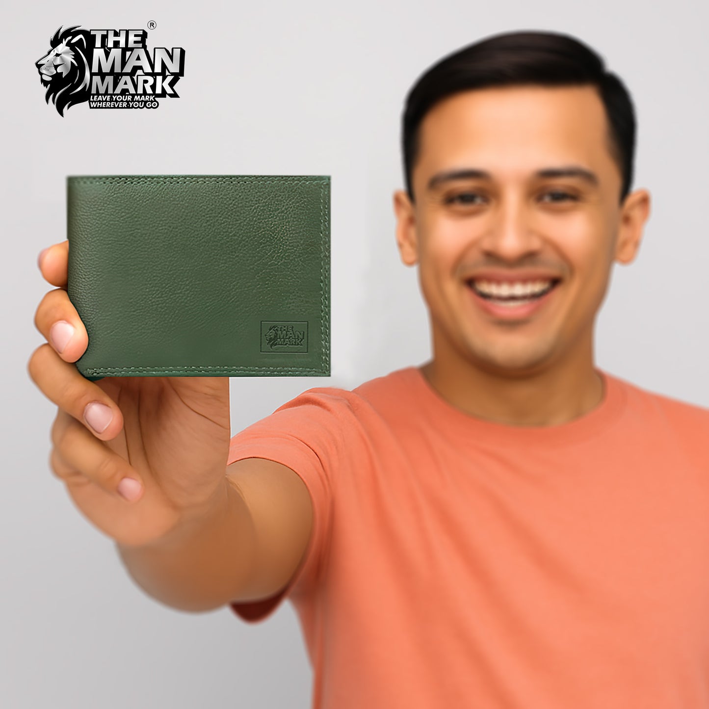 Urban Shield (Green) Pu Leather Wallet- 6 Card Slots, 2 Currency Pockets, 1 ID Window, RFID Protection - Perfect Gift for Birthday, Valentine's Day, Father's Day, Brother's Day, Anniversary, Rakhi, Diwali etc.