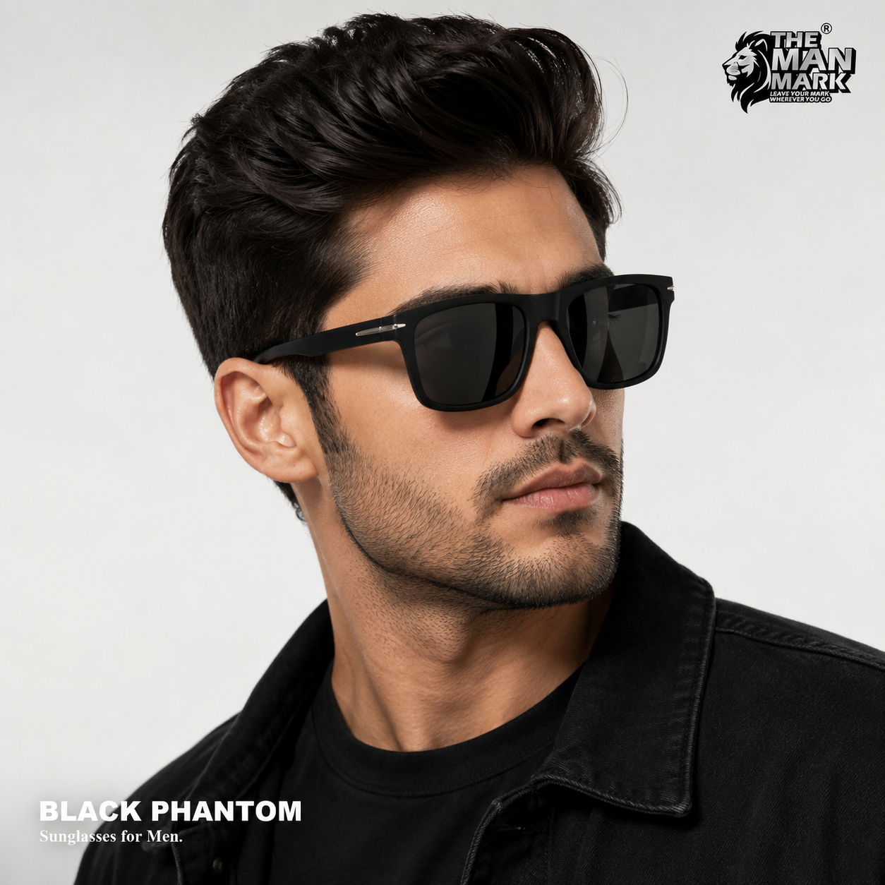 Black Phantom Sunglasses for Men