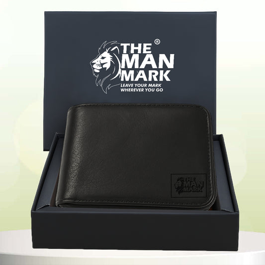Vault Iron Zip Premium Leather Wallet - 4 Card Slots, 2 Currency Pockets, RFID Protection - Perfect Gift for Birthday, Valentine's Day, Father's Day, Brother's Day, Anniversary, Rakhi, Diwali etc