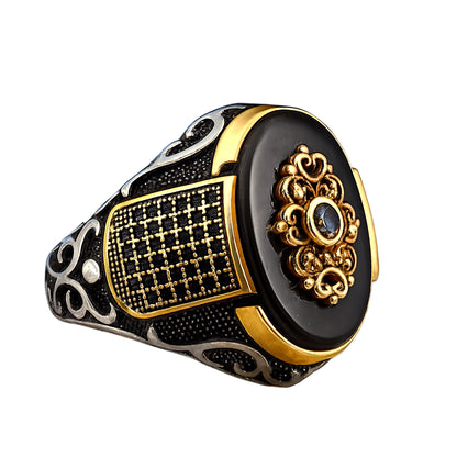 Royal Ember Ring for Men
