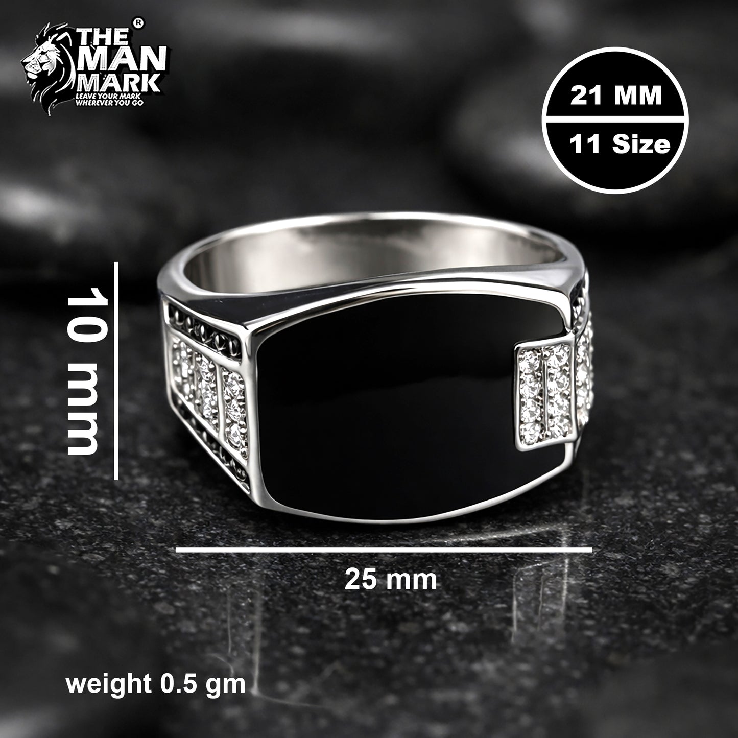 Prestige Crown Ring for Men