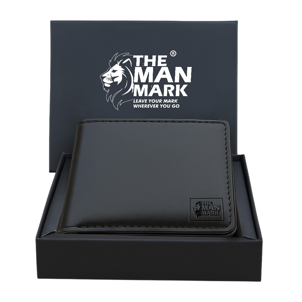 Black Sentinel Leather Wallet & Professional Edge Belt Combo for Men