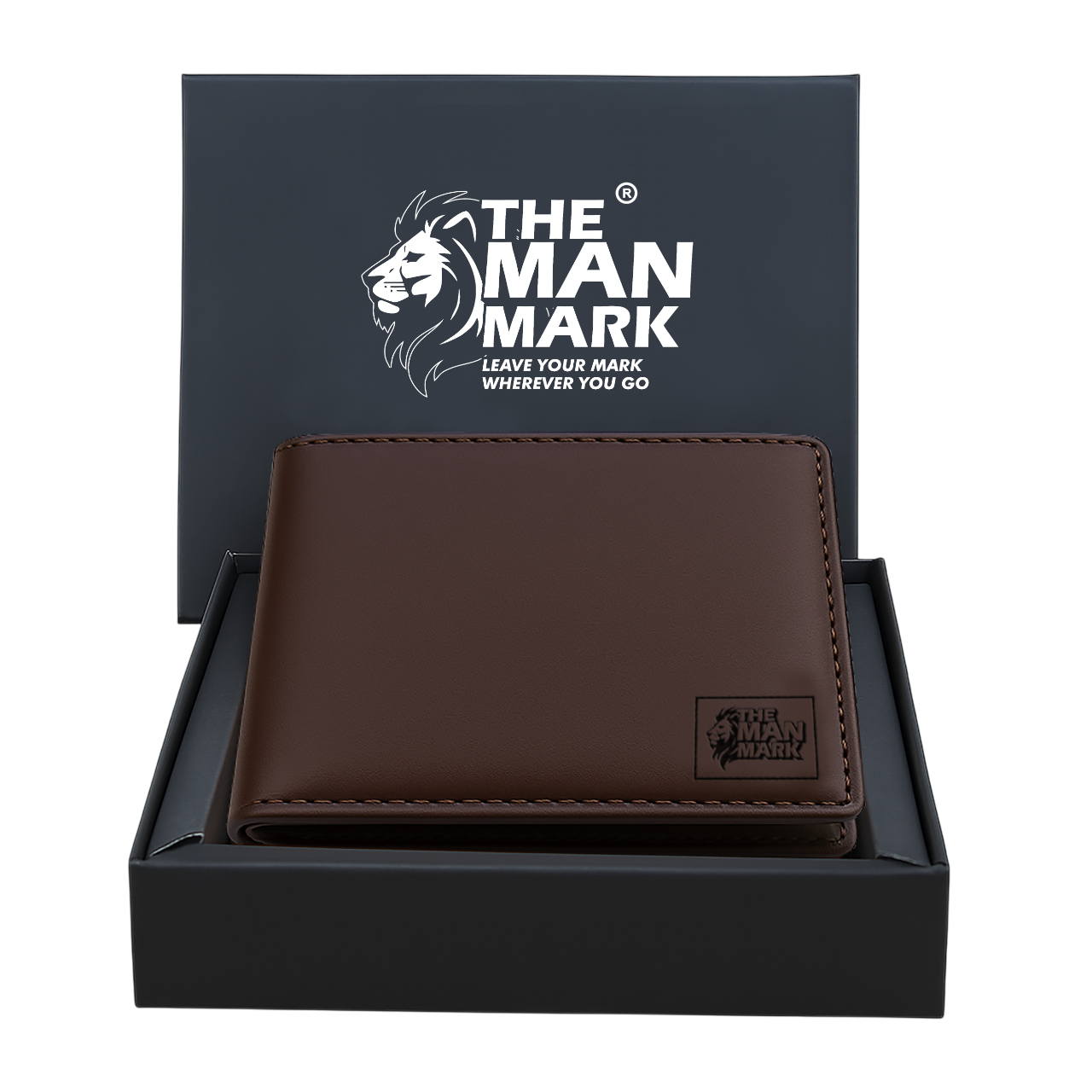 Executive Mark Leather  Wallet & Executive Line Belt Combo for Men
