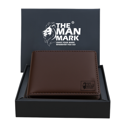 Executive Mark Leather  Wallet & Executive Line Belt Combo for Men