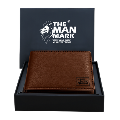 Brown Sentinel Leather Wallet & Classic Maroon Belt Combo for Men