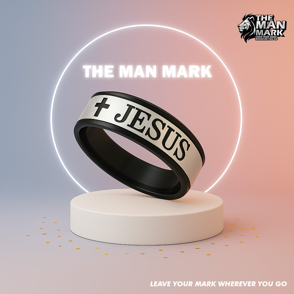 Faithline Edge Ring for Men
