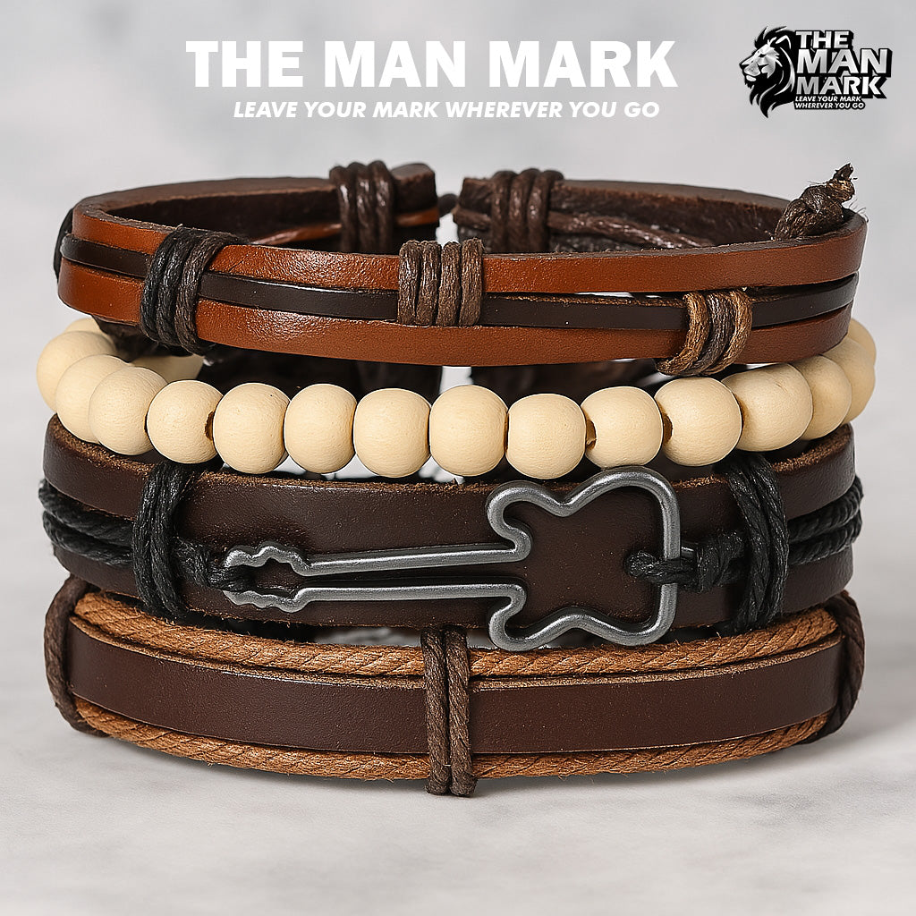 Rustic Anthem Bracelet for Men's