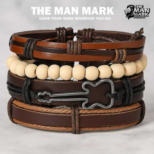 Rustic Anthem Bracelet for Men's