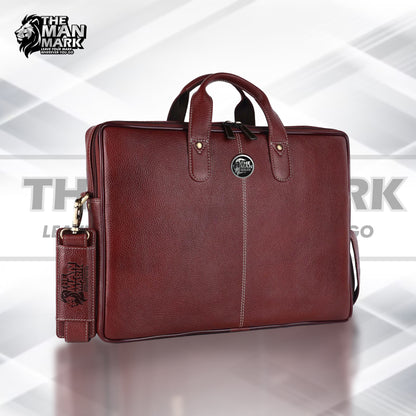 Genuine Leather Laptop Bag for Men - Office Bag - Fits Up to 14/15.6/16 Inch Laptop/MacBook