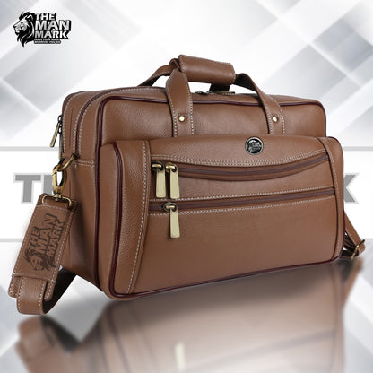 Laptop Messenger Bag For Men - Ideal for Office and Travel - Fits 14-16 inch Laptop - 1 Year Warranty