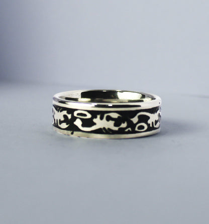 scorpion Pattern Ring Fashion Casual Stainless Steel