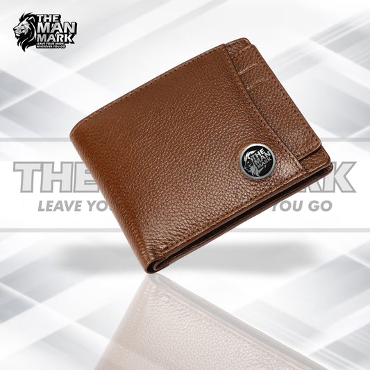 Original Leather Wallet for Men - RFID Protected - 5 Card Slots - Gift for Valentine's Day, Father’s Day