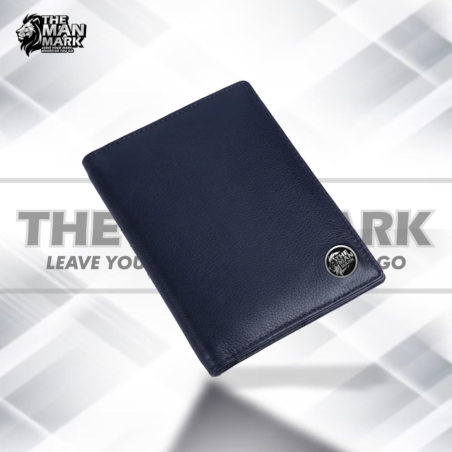 Leather Travel Passport Holder For Men And Women With Passport Slot, Card Slots, ID Card Slot - RFID Protected