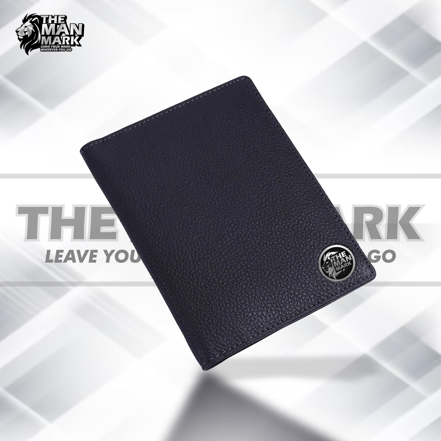 Leather Travel Passport Holder For Men And Women With Passport Slot, Card Slots, ID Card Slot - RFID Protected