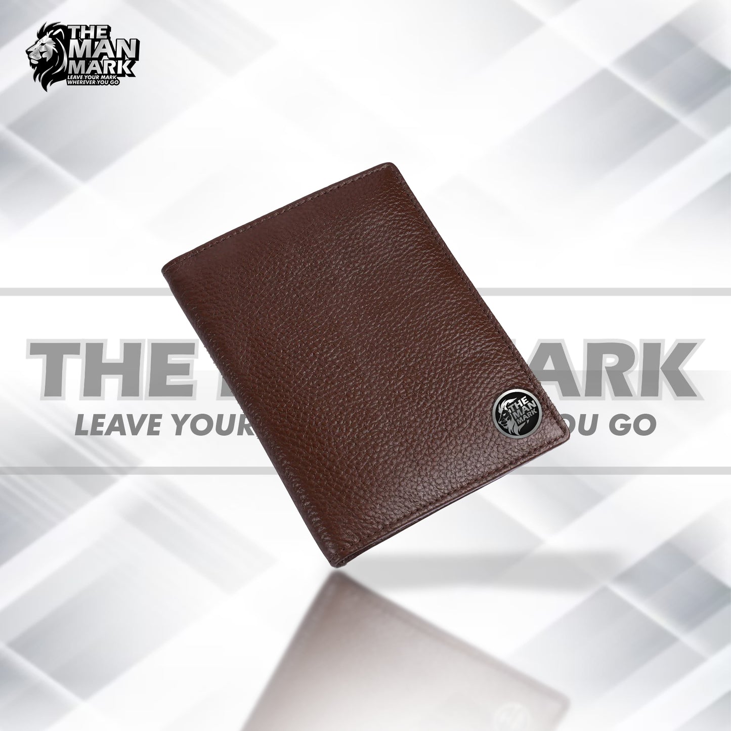 Leather Travel Passport Holder For Men And Women With Passport Slot, Card Slots, ID Card Slot - RFID Protected