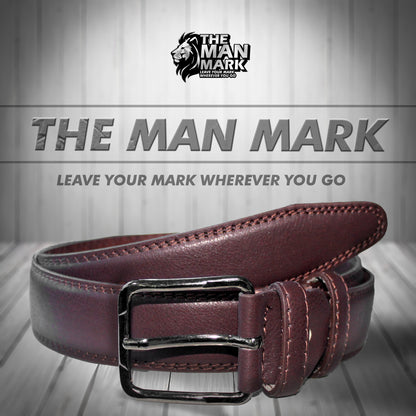 The Man Mark Black Belt – Timeless Style & Ultimate Durability