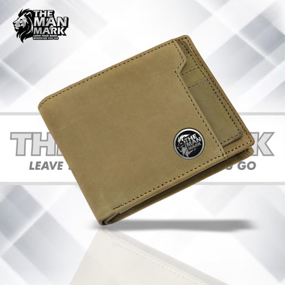 Genuine Leather Wallet for Men - RFID Protected Leather Men's Wallet with 6 ATM Credit Debit Card