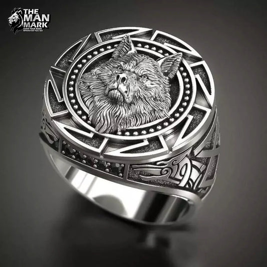Wolfbane Crest Ring for Men