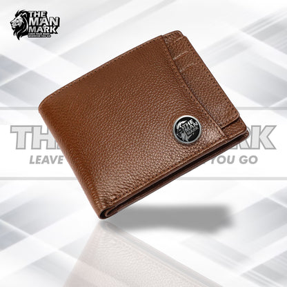 Original Leather Wallet for Men - RFID Protected - 5 Card Slots - Gift for Valentine's Day, Father’s Day