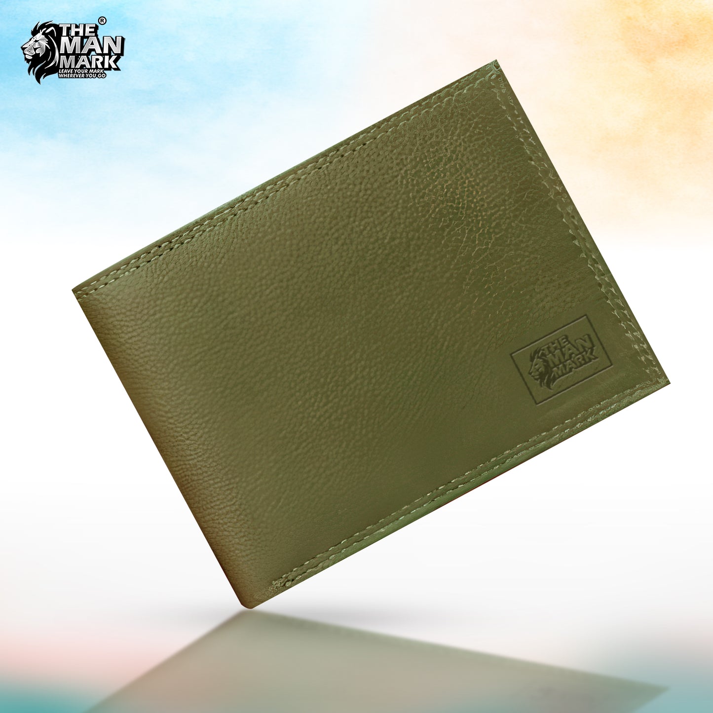 Urban Shield (Green) Pu Leather Wallet- 6 Card Slots, 2 Currency Pockets, 1 ID Window, RFID Protection - Perfect Gift for Birthday, Valentine's Day, Father's Day, Brother's Day, Anniversary, Rakhi, Diwali etc.