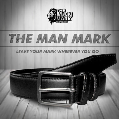 The Man Mark Premium Dark Brown Belt – Classic & Durable