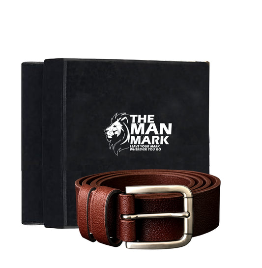Classic Maroon Belt for Men