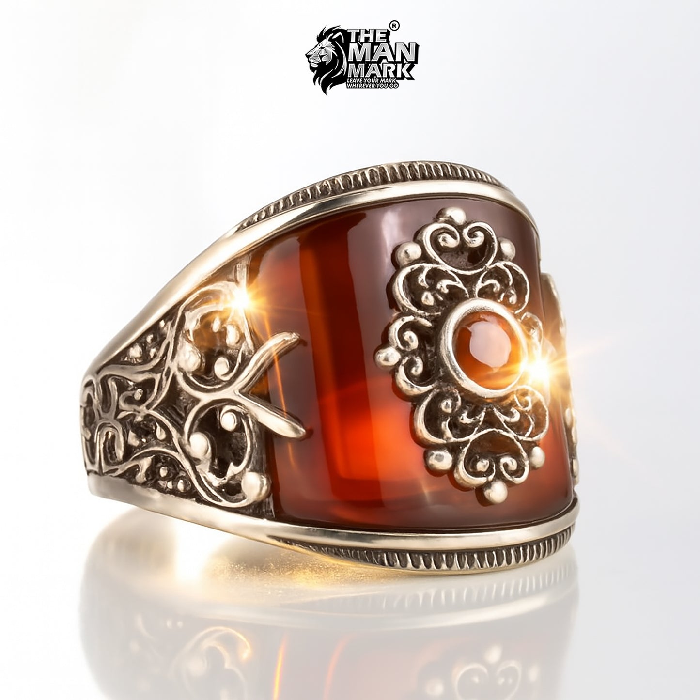 Inferno Crest Ring for Men