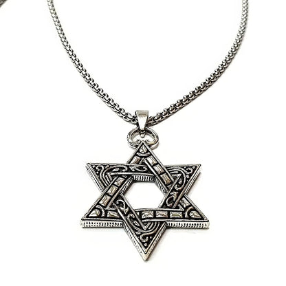 Hexagram Pendant for Men