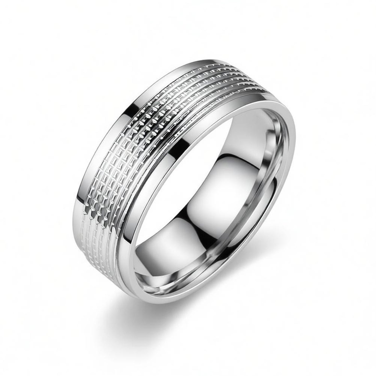 Regal Pattern Ring for Men