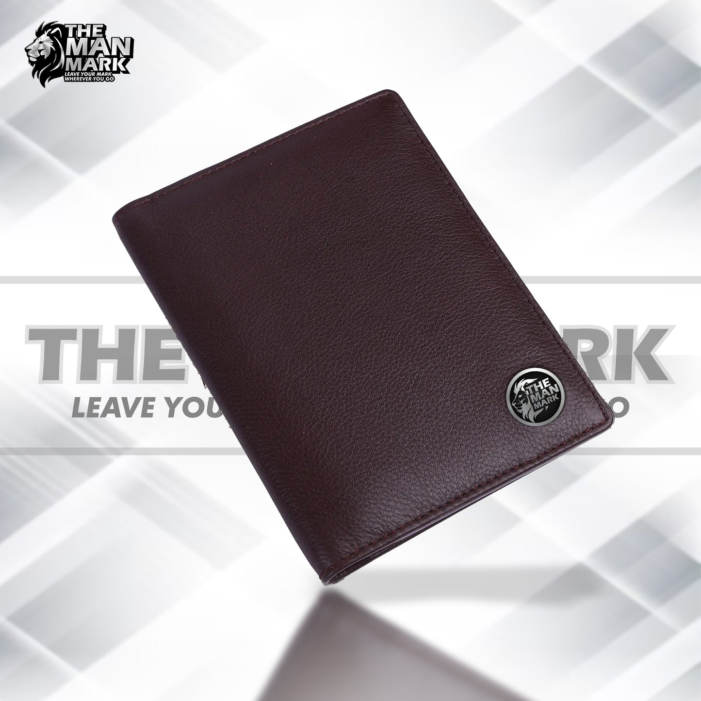 Leather Travel Passport Holder For Men And Women With Passport Slot, Card Slots, ID Card Slot - RFID Protected