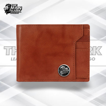 Genuine Leather Wallet for Men - RFID Protected Leather Men's Wallet with 6 ATM Credit Debit Card