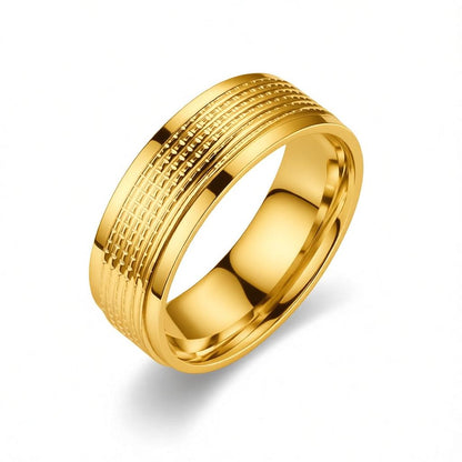 Regal Pattern Ring for Men