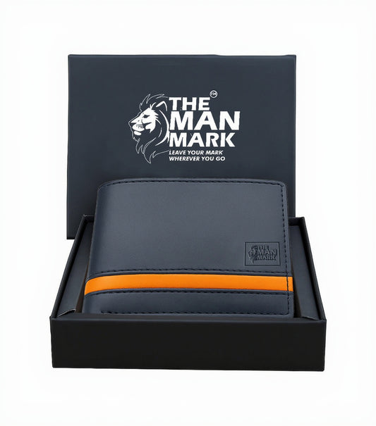 Alpha Edge Men's Premium Leather Wallet - 9 Card Slots, 2 Currency Pockets, RFID Protection - Perfect Gift for Birthday, Valentine's Day, Father's Day, Brother's Day, Anniversary, Rakhi, Diwali etc