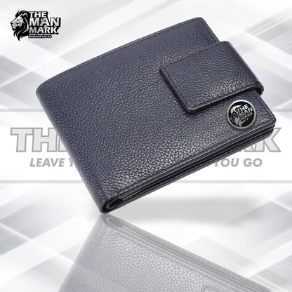 RFID Protected Genuine Leather Wallet for Mens - 7 Card Slots, Zipper Coin Pocket - Gift for Him on Any Occasion