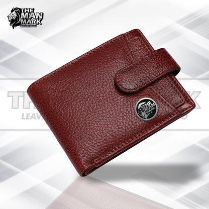 Men's Leather Wallet - 5 Card Slots, 2 Currency Pockets, RFID Protection - Perfect Gift for Valentine's, Father's Day, Birthdays