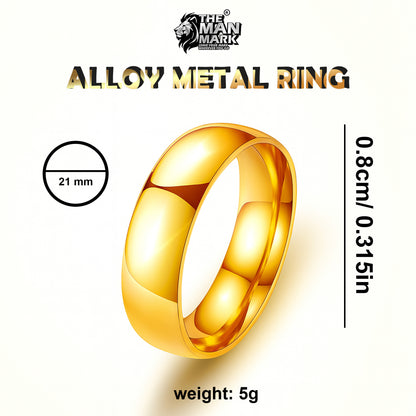 Crown Mark Ring for Men