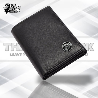 Trifold Men's leather wallets with RFID Protected Leather Wallet for Men - Leather Wallets for Men with 5 Card Slots