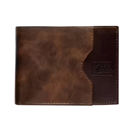 True Hold Pu Leather Wallet- 6 Card Slots, 2 Currency Pockets, 2 ID Window, RFID Protection - Perfect Gift for Birthday, Valentine's Day, Father's Day, Brother's Day, Anniversary, Rakhi, Diwali etc.