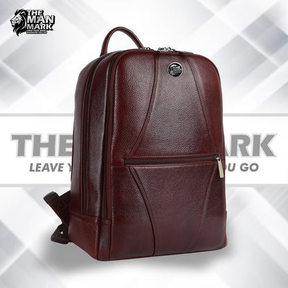 Leather Backpack - Style and Comfort for Men and Women, Perfect for Any Adventure - Fits up to 14 Inch Laptop