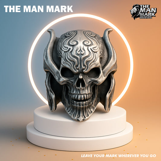 Crusader Knight Warrior Skull Ring