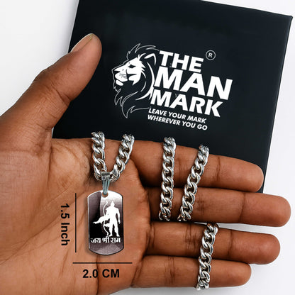 Jai Shree Ram Pendent for Men