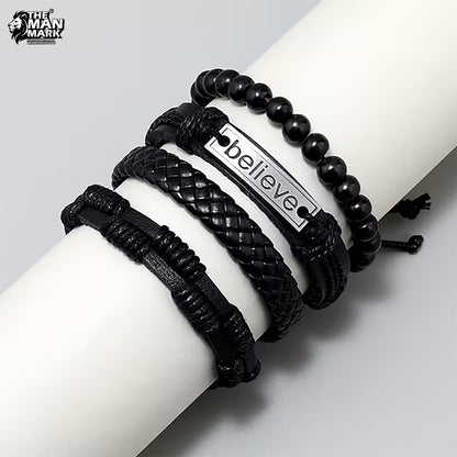 Believe Band Bracelets for Men