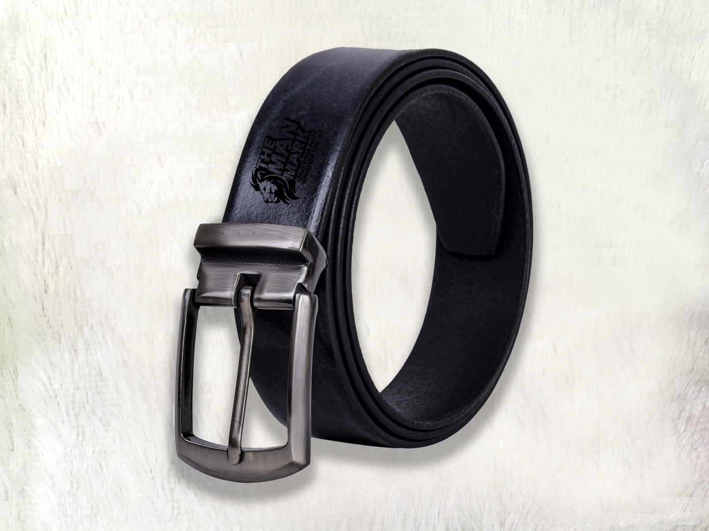 Vince Black leather Belt