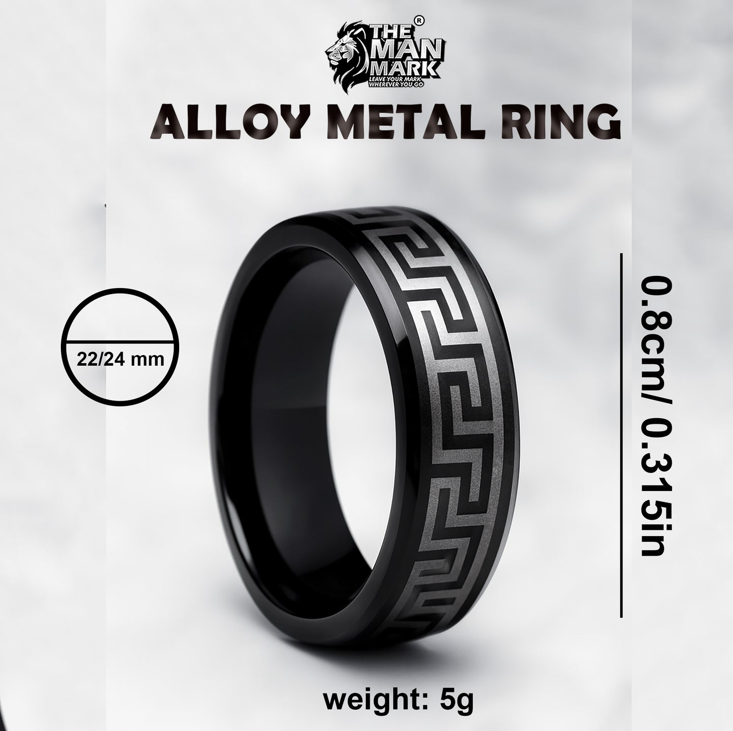 Valor Crest Ring for Men