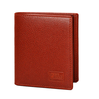 TRI - Fold (Brown) Premium Leather Wallet for Men - 11 Card Slots, 2 Currency Pockets, 1 ID Window, RFID Protection - Perfect Gift for Birthday, Valentine's Day, Father's Day, Brother's Day, Anniversary, Rakhi, Diwali etc