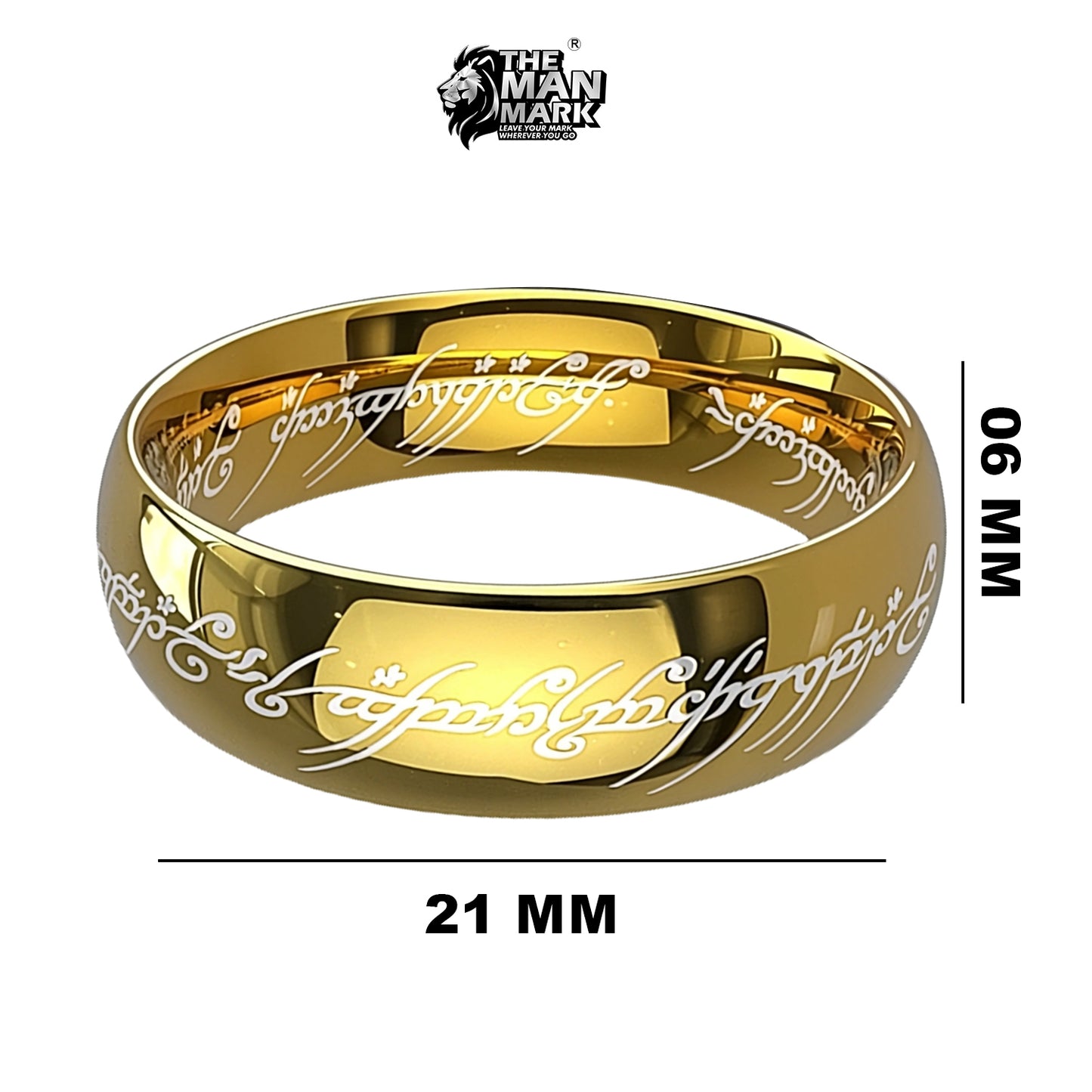 Allah Arabic religious Ring for Men