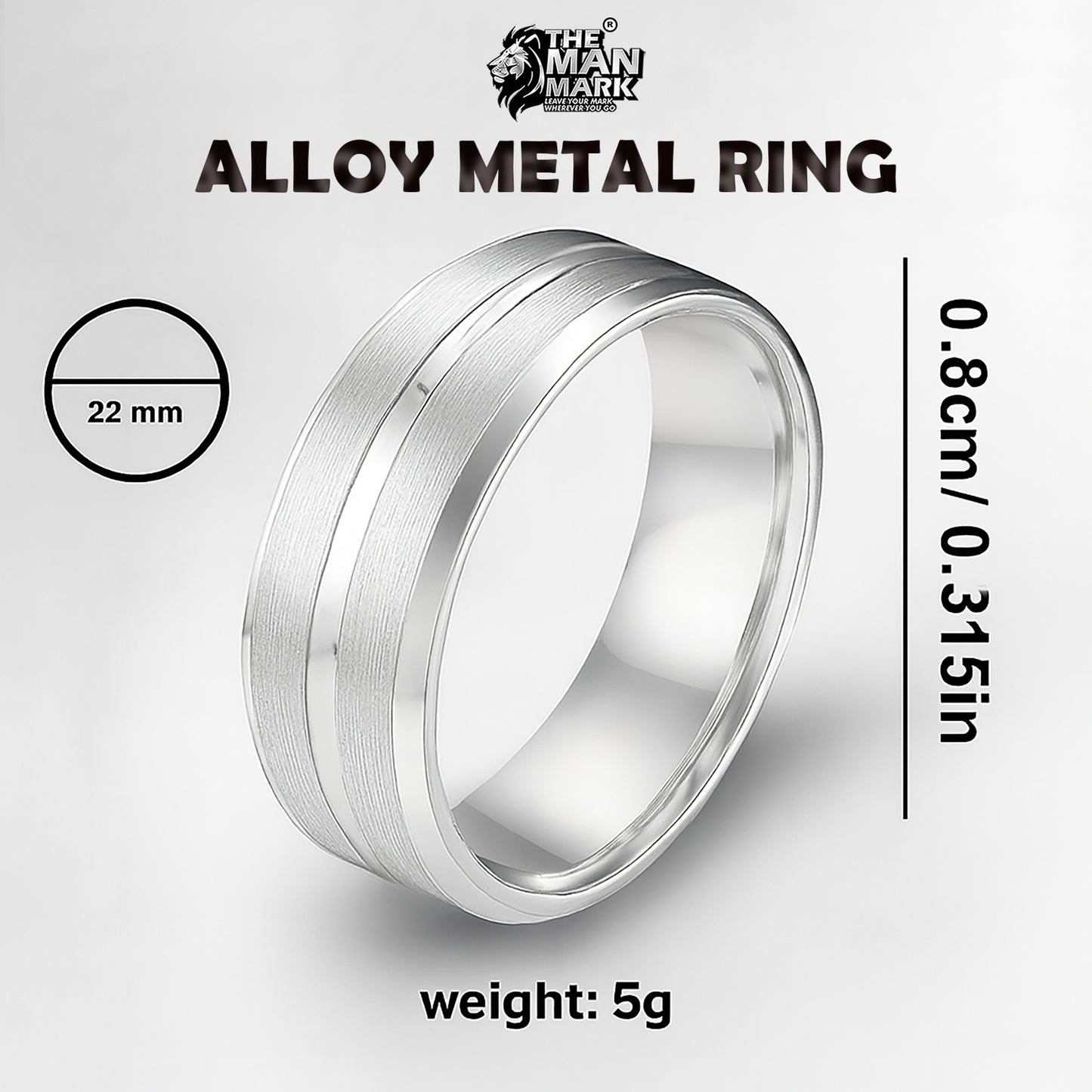 Majestic Edge Ring for Men