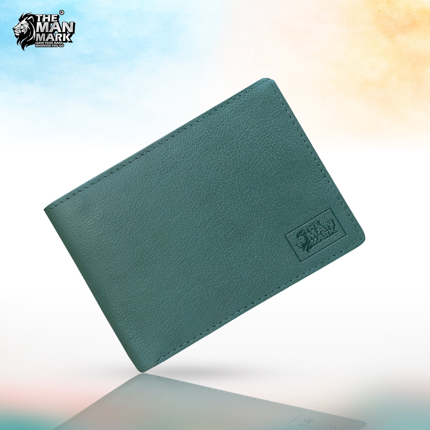 Bold Carry (Green) Pu Leather Wallet- 3 Card Slots, 2 Currency Pockets, 2 Hidden Pocket, RFID Protection - Perfect Gift for Birthday, Valentine's Day, Father's Day, Brother's Day, Anniversary, Rakhi, Diwali etc.