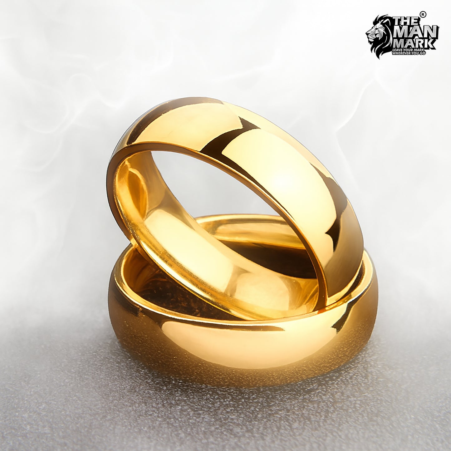 Crown Mark Ring for Men